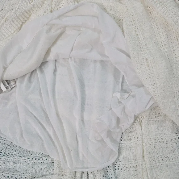 ZARA, Oyster White Sleeveless Dress - Picture 9 of 11